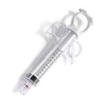 Disposable Plastic Luer Lock Slip 10Ml Retractable Angiographic Asepto Syringes for sale