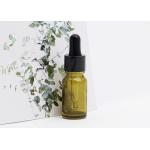 10ml 30ml 50ml Clear Light Green Glass Dropper Bottle Cosmetic Essential Oil Bottle Package for sale