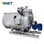 Gas oil hot water boiler Environmentally friendly WNS 2.1 MW 200kg/h Diesel Consumption for sale