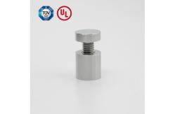 China Stainless Steel Sign Standoff For Supporting Acrylic / Grass Panels Adjustable Durable supplier