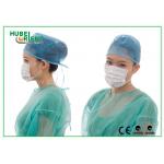 Lightweight Disposable Face Mask 3ply With Ear Loop , Poly Cellulose Materials for sale