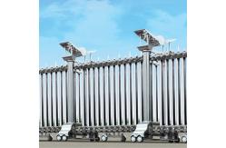 China Stainless Steel Collapsible Automatic Retractable Gate For Colleges supplier