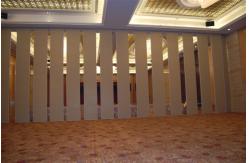 China Operable Movable Sliding Partition Wall With Double Rollers 1230 mm Panel Width supplier