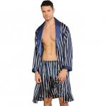 Sleeveless Simulation Men'S Cotton Summer Pajamas Warm Bathrobe for sale