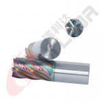 25mm 1 6 Flutes Custom End Mill DLC Coating For CNC Milling Tools for sale