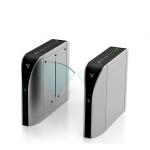 BLDC Brushless Motor Flap Barrier Gate Turnstile Acrylic Barrier Baffle Barcode Scanner