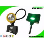 High Beam Mining Head Light 6.8Ah Battery SOS 15000lux With Aluminum Lighting Cup for sale