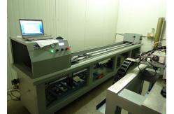 China Textile Rotary Laser Engraver 640mm Screen Repeat , Blue UV Engraving Machine supplier