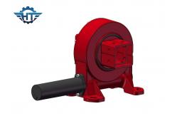 China Construction Machinery Helical Gear Slewing Drive With Environmental Friendly Surface Coating supplier