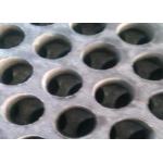 Architectural Mild 1.85m X 2m Steel Perforated Mesh Punched Hole Sheet Screen for sale