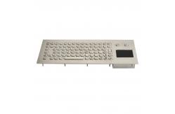 China 85 Keys Washable Ruggedized Keyboard , Stainless Steel Keyboard With Touchpad supplier