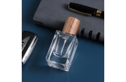 China OEM 8.7cm 30ml Crystal Glass Bottles Cosmetic Perfume Shockproof Decal Surface supplier