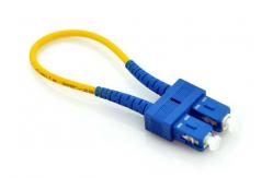 China Singlemode MPO optical loopback with Precision Ceramic Ferrule supplier