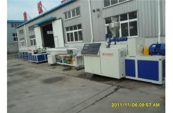 China PVC UPVC CPVC Twin Pipe Extrusion Line / Electrical Conduit Pipe Making Machine supplier
