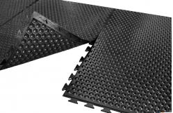 China Interlock Anti-fatigue Rubber Matting Industrial Bubble Mat Antislip supplier