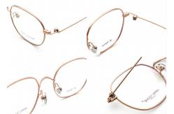 China Slim Full Frame Titanium Frame Glasses Adjustable Temples ZTO 9200 supplier