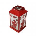 anti rust 140*140*245mm metal Christmas Hurricane Lamp Windproof For Decoration for sale
