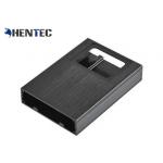 Black Anodized Aluminum Shell / Extruded Aluminum Project Box For Electronics for sale