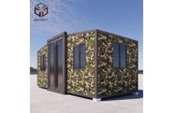 China Camouflage Assembled Portable Instant Expandable Tiny Homes 10ft supplier