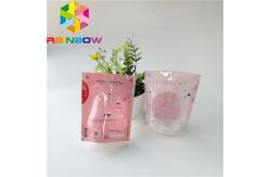 China Menstrual Cup Stand Up Pouch Heat Sealed Microwave Sterilizer Bag With Clear Wind supplier