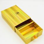 Cardboard Paper Sliding Drawer Gift Box With Customized Surface Finish And Logo for sale