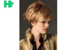 China Wholesale New Cheap And High Quality Synthetic Hair No Lace Full Head Wig supplier