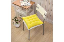 China Thicken Plush Seat Cushions Square Shape Cotton Material Skin Friendly supplier