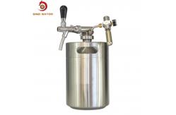 China Carbonated Pressurized 5L Mini Keg Beer Dispenser CO2 System supplier