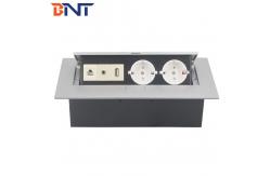 China Europe popular  hidden design tabletop pop up power socket with usb BD616 supplier