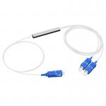 Singlemode G.657A1 Fiber Type PLC Passive Fiber Optical splitter 1x4 1x8 1x16 1x32 1x64 with 900μm Input/Output for sale