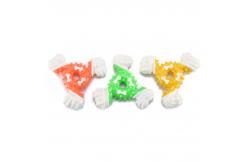 China Triangular Nylon PA Pets Chew Toy To Dog Clean Teeth supplier