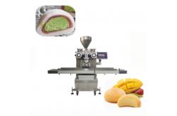 China P180 Automatic Double Mochi Ice Cream Filling Machine Aligning Encrusting supplier