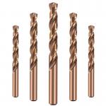 Titanium Coated Cobalt Twist Drill Bits High Hardness Straight Shank Twist Drill Bit for sale
