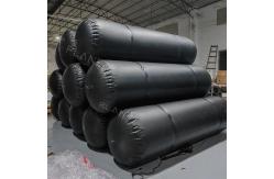 China Heavy Duty Floating Marine Inflatable Boat Fender PVC Inflatable Fender Cylindrical Inflatable Fenders supplier