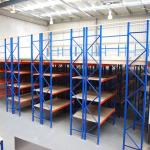 1000kg/Sqm Q235B Steel Warehouse Mezzanine Floors 2.5mm Thickness for sale