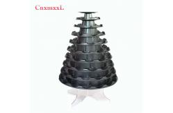 China new style 10 tier macaron display tower stand supplier