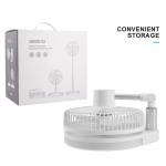 USB Telescopic Rechargeable Oscillating Fan 10M Remote Controlled for sale