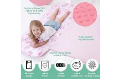 China Machine Washable Customizable Nap Blanket For Kindergarten Nursery Nap Mat supplier