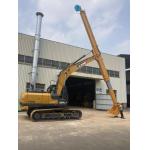 deep foundation work hydraulic telescopic arm excavator telescopic stick