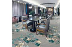 China Wool And Nylon Woven Axminster Carpet For Lobby Wall To Wall supplier
