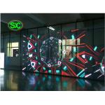 High brightness 1r1g1b transparent led panel screen with 15.63mm pixel pitch