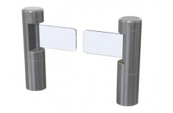 China Full Automatic Indoor / Outdoor Pedestrian Swing Gate Support Bi-Directional supplier
