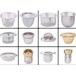 SS304 316L 45mm Dia Stainless Steel Mesh Strainer Filtering Tabacco Cap Shape For Hookah for sale