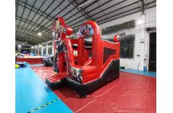 China Party Inflatable Bouncer Slide Super Hero Toddler Bouncy Castle supplier