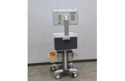 China Advanced Medical PC Cart Multiple Drawers Adjustable Height Point Of Care Workstation supplier