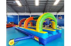 China OEM Swimming Pool Inflatable Slip And Slide Jumping Bouncer supplier