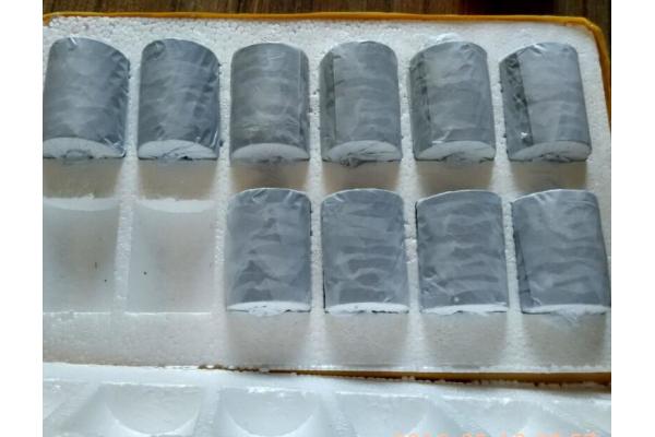 Ring Round Piezoelectric Ceramic Plate / Piezoelectric Plate For Ultrasonic Sensors