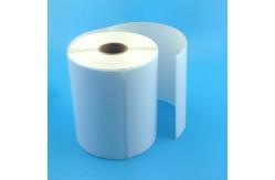 China 4*6 250pcs / Roll Custom Shipping Labels , Blank Shipping Label supplier