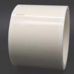 12x100-12mm Cable Adhesive Label 2mil White Gloss Transparent Water Resistant Polyester Cable Label for sale