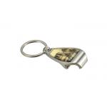 Epoxy Doming Metal Wine Bottle Opener Vintage Keychain Zinc Alloy for sale